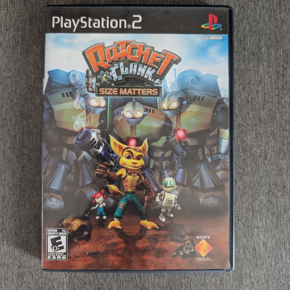 PS2 Sony PlayStation 2 Ratchet & Clank Size Matters Video Game 🎮